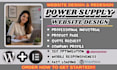 power supply website, electrical company website, energy website design