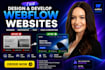 do professional design, develop webflow website, figma to webflow, migrate wix