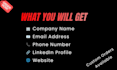 do linkedin b2b lead generation and targeted prospect lists