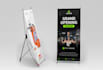 design roll up banner, retractable banner, pull up banner
