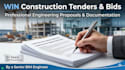 write UK construction tender documents and bid proposals