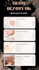 modern beauty salon menu design