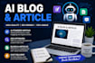 create ai content using chatgpt for blogs and business