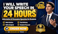 write an informative or persuasive speech for students in 24hrs