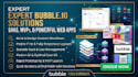 build bubble web app saas mvp bubble website bubble io developer