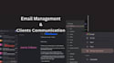 provide professional email management and web research