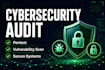 do cybersecurity audit, vulnerability assessment and penetration testing