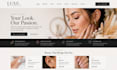 design squarespace waxing studio website piercing studio nail technician website