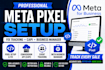 setup fix facebook meta pixel conversion api and meta business manager