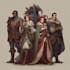 draw your dnd group party illustration