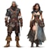 dnd character art and dnd character art