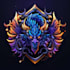 create logo designer anime, fantasy