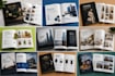 design modern product catalog lookbook magazine and sell sheet