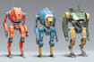 design sci fi mecha and robot concept art