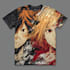 create a custom anime illustrated t shirt design