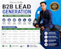 do b2b lead generation and web research