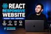 convert PSD or design to HTML CSS react