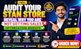 audit your stan store reveal why you are not getting sales optimization website