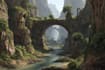 make amazing fantasy environment landscape