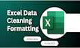 clean, format, merge, split and organize excel data