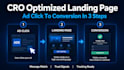 design a cro focused high converting PPC landing page for ads