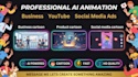 create animated cartoon and explainer video for your business
