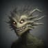 draw creepy and detailed horror character illustration