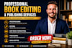 proofread edit book KDP formatting and amazon publishing