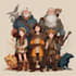 draw your dnd party