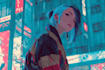 design anime character , cyberpunk character