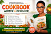 write design recipe book cookbook canva editable layout cookbook formatting