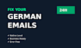 write professional german emails and official letters