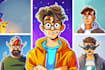 draw cartoon youtube thumbnails