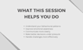 help you develop emotional intelligence and self awareness through coaching