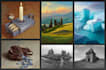 create stylized backgrounds and environment illustrations