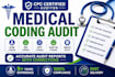 do accurate medical coding audit cpt icd 10 hcpcs em review