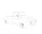 model low poly pickup truck