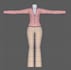 model low poly character for games and more