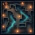 design a custom dungeon map or battle map for rpgs