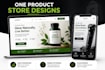 build high converting shopify one product store