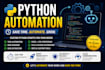 automate your tasks using python scripts and bots