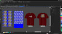 make custom dtf gang sheet ready to print or redraw raster to vector