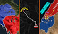 create map animation using geolayers in after effects