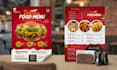 do restaurant menu design, cafe and food menu design