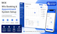 wix booking setup, wix appointment system, wix calendar integration, wix forms