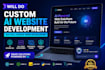 do custom ai website development as full stack web developer