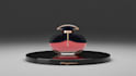 a stylish luxury perfume bottle 3d model