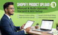 do e commerce product listing and shopify product upload
