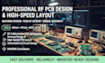 do rf pcb design, high speed pcb layout, antenna and circuit design