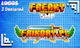 design a custom 3d minecraft title or logo for your server